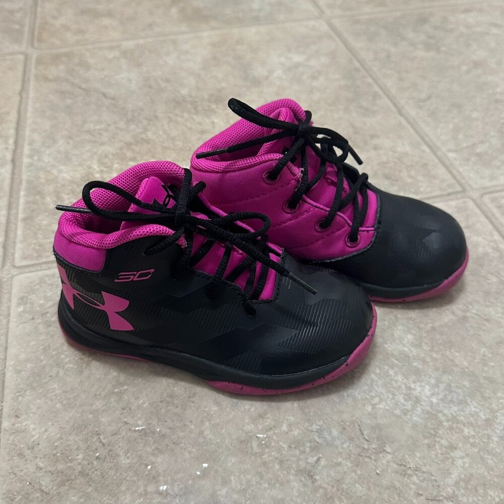 2/$20 Under Armour SC Size 7 Toddler Shoes